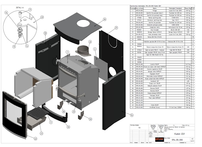 create manufacturing drawings, dxf files, stl files