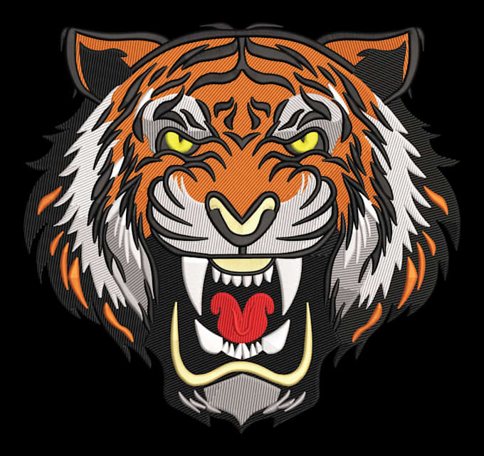 do professional embroidery digitizing logo in 2 hours dst pes