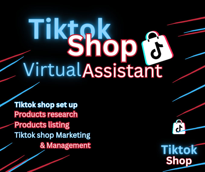 Be your tiktok shop virtual assistant by Noshaba_10 Fiverr