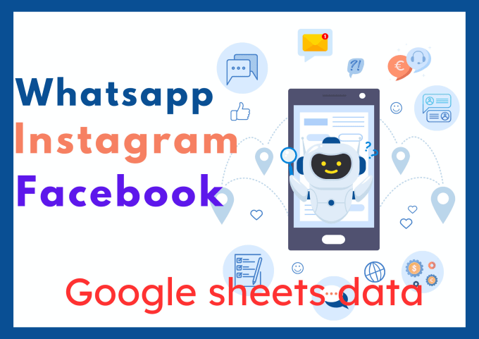set whatsapp, instagram, facebook chat bot for your business