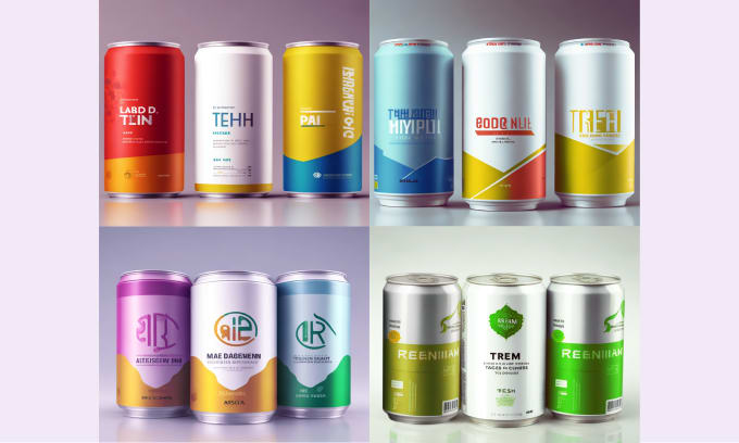 Creative can label and energy drink design for your brand by ...