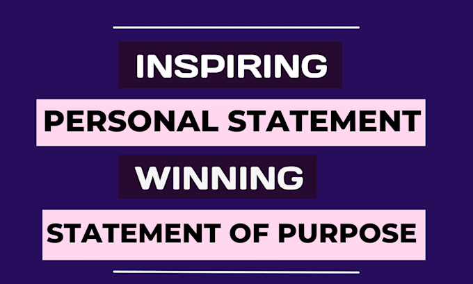 create,edit and proofread your personal statement, statement of purpose or sop