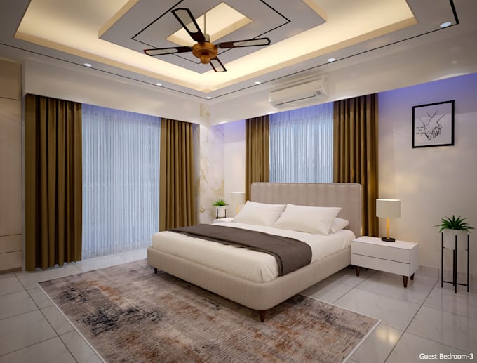 do interior design for your apartment and commercial building