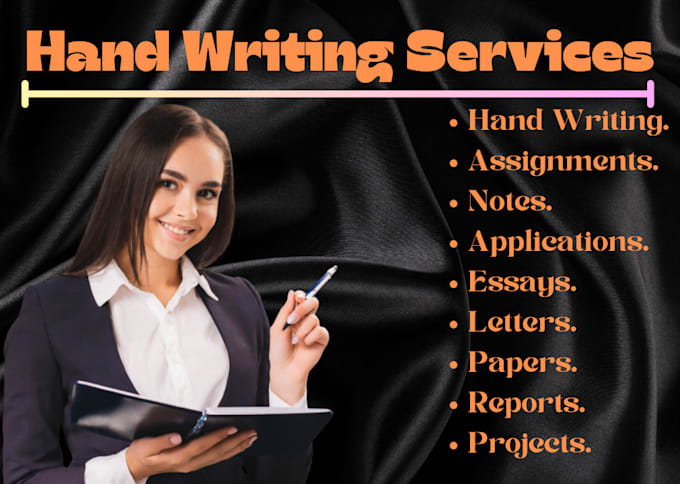 expert handwriting services for your assignments and project