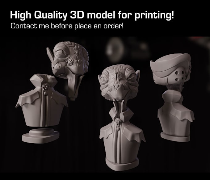 create exquisite 3d sculptures for your 3d printing projects