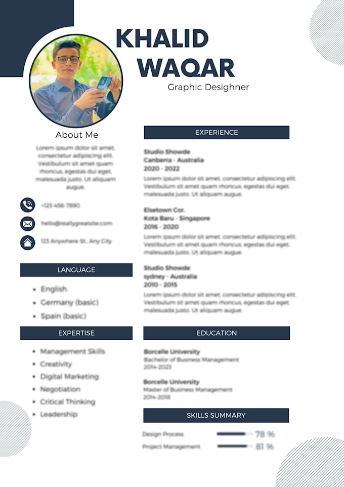 deliver professional resume CV writing services
