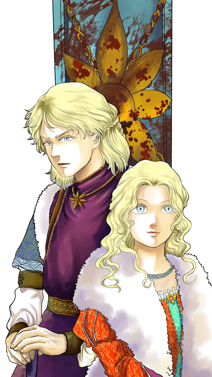 draw you beautiful fanart, waifu, chars, ocs in anime style
