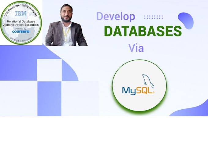 Design or develop database or schema and write sql queries using mysql ...