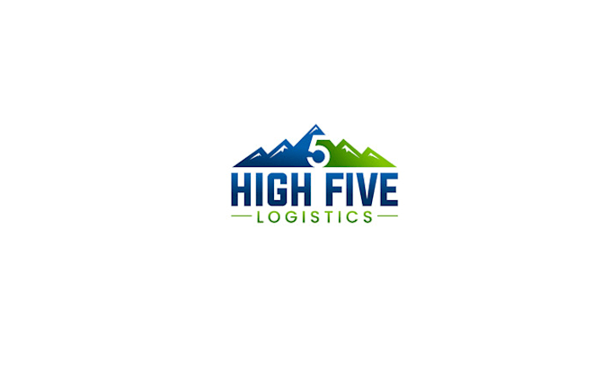 design outstanding minimalist road trucking logo