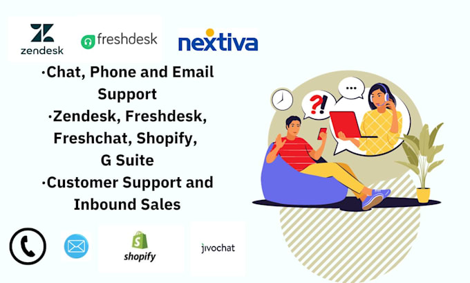 be your reliable customer support and virtual assistant