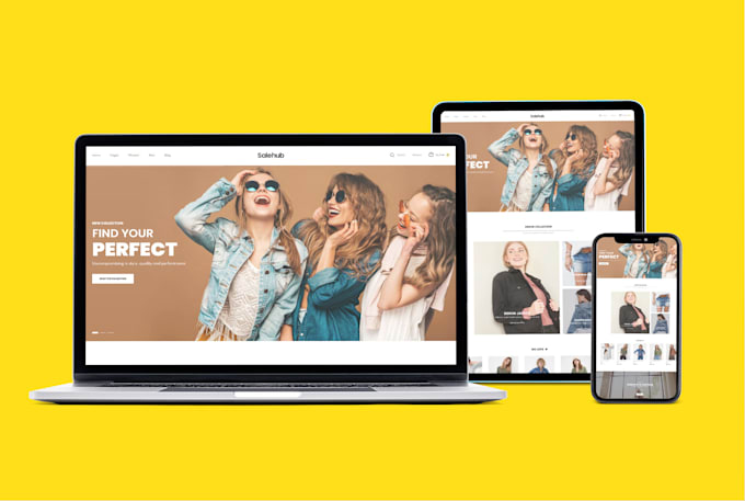 build shopify fashion clothing boutique store ecommerce website