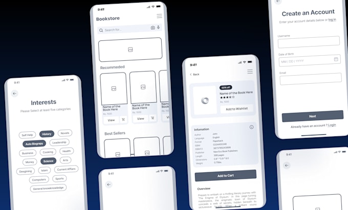 Do game ui,figma ui ux,unique ui ux design, web ui ux,figma prototype ...