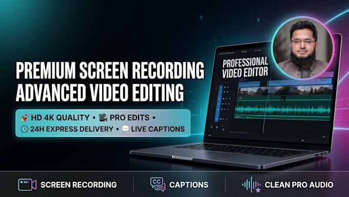 provide high quality screen recording and editing services