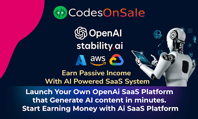 build ai saas website openai saas for generative ai content with membership