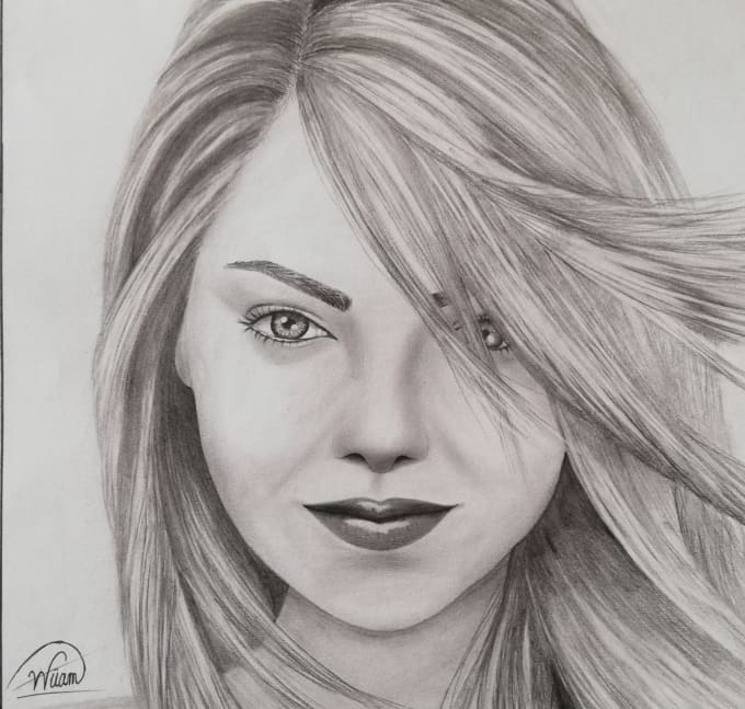 Make realistic pencil drawiings by Wiiamham | Fiverr