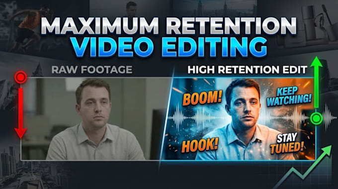 create high retention video edits for any platform