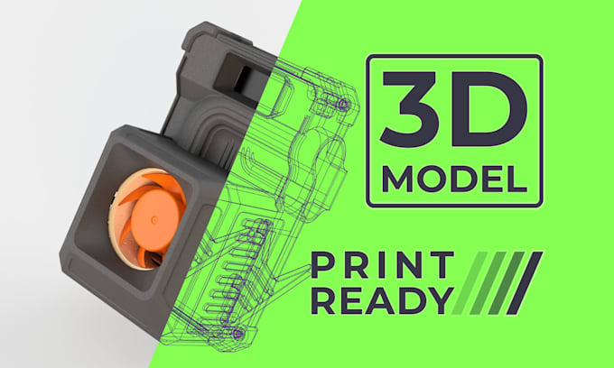 create 3d printable stl and step files from your idea