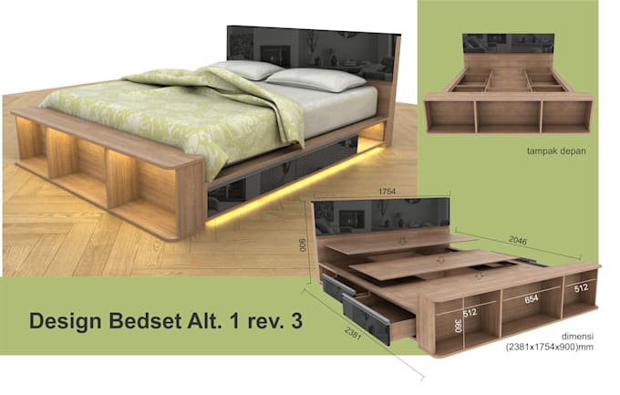 do 3d bed design nicely