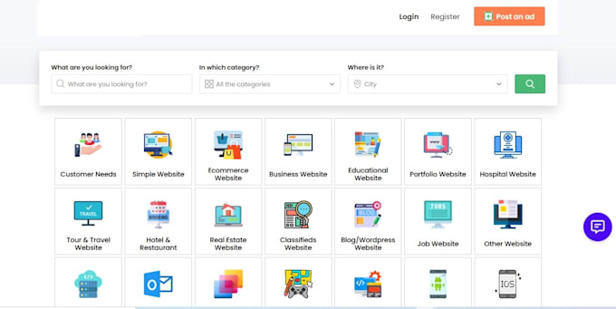 create osclass classifieds website with custom design