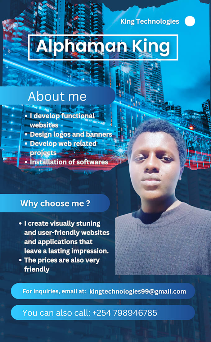 Develop custom and wordpress websites by John_wahome | Fiverr