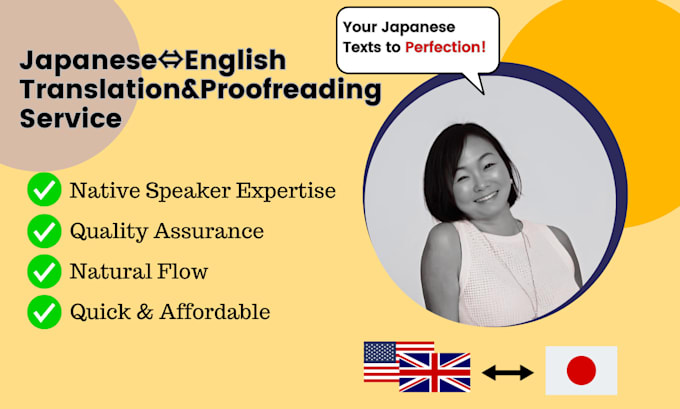 do japanese proofreading and editing