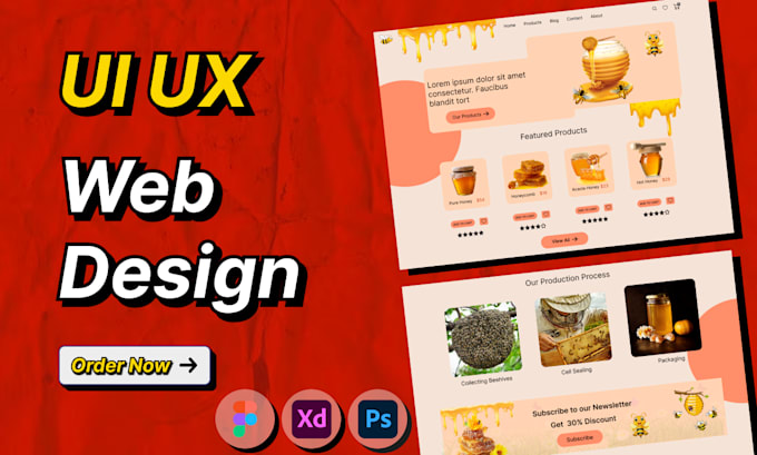 do web design, responsive website design, landing page uiux designer