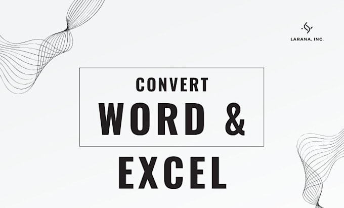 convert pdf to word excel