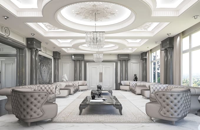 design a classical style living room