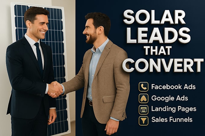 generate solar leads construction panel homeowners handyman roofing sales funnel