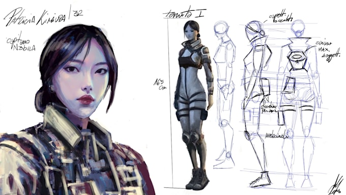 Draw your character for your rpg campaign by Pen_kota | Fiverr