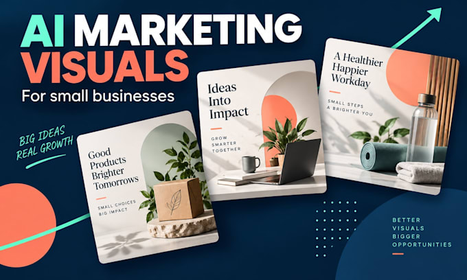 create ai marketing visuals for your small business