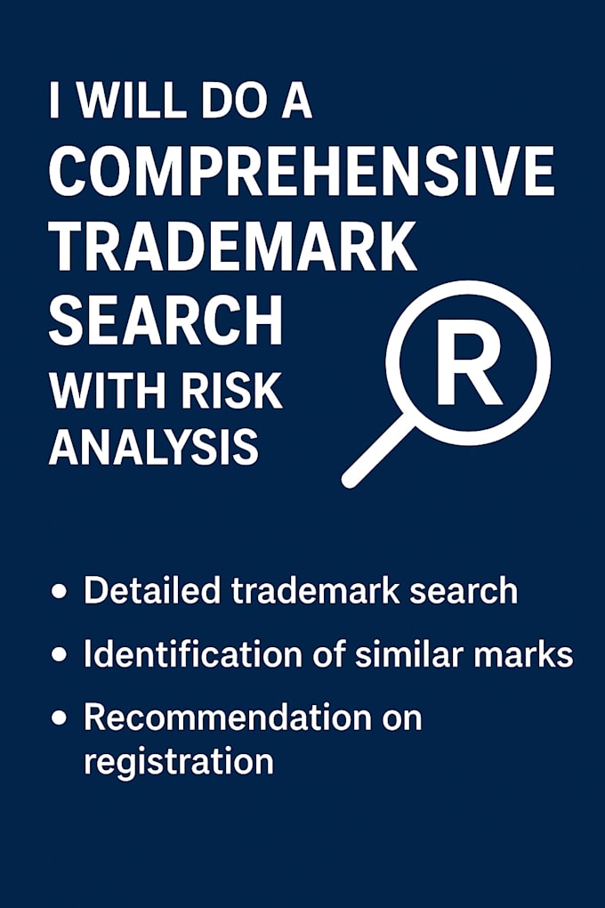 run an in depth trademark availability search and logo similarity check