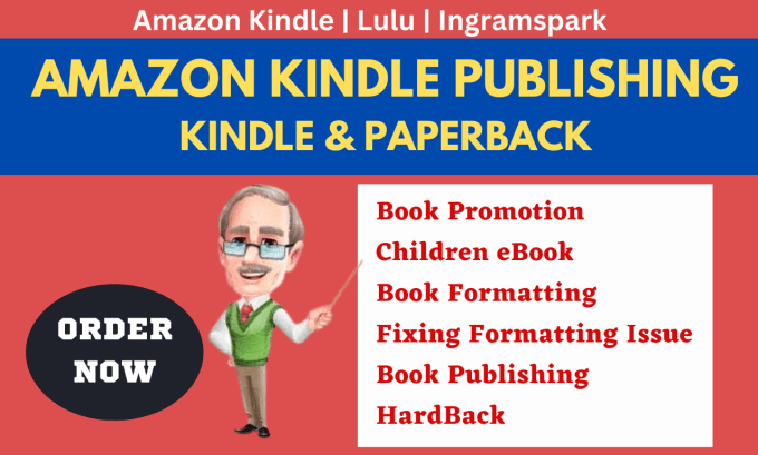 I will edit your children book, amazon kdp book formatting and amazon publishing