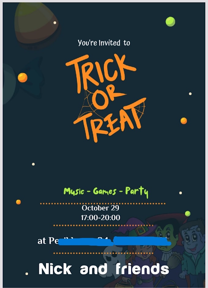 design invitations for your party or event