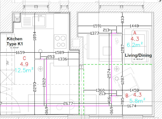 Create fire fighting plan and dimensioning for sprinkler by Nadia ...