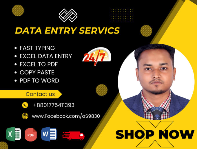 Do accurate data entry web research copy paste faster by Asarafat2005 ...