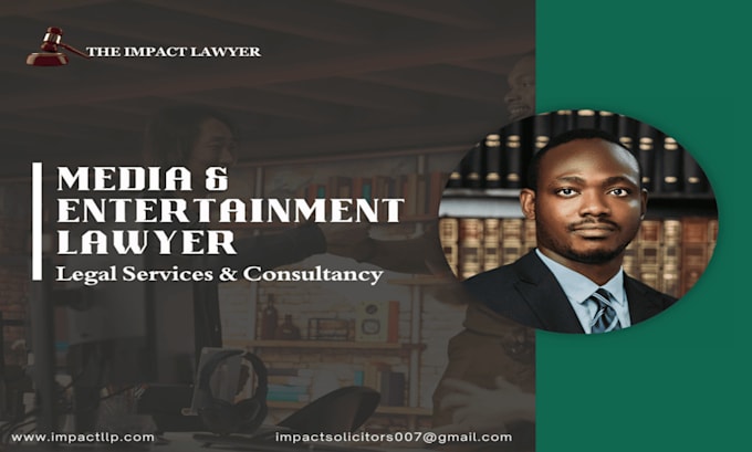 be your entertainment lawyer, draft contracts and advise you