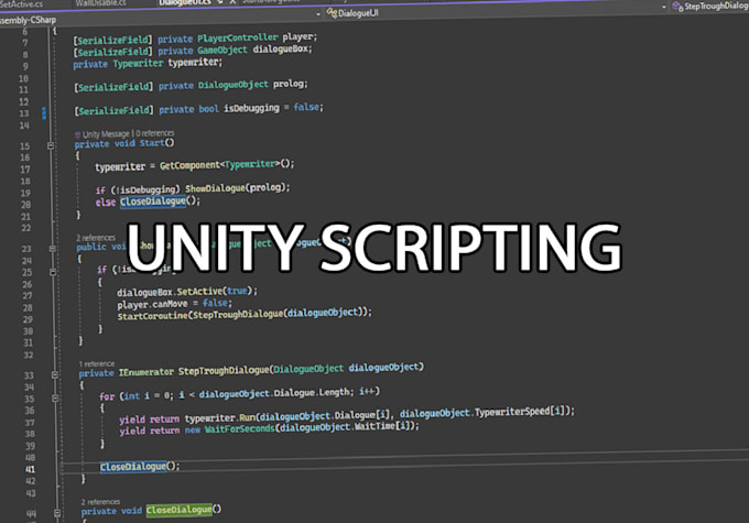 Write a script for your unity project by Mango_lmx | Fiverr