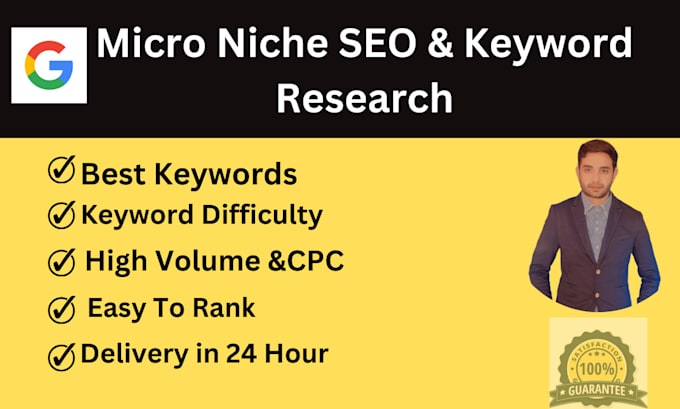 do profitable website pinterest amazon niche and keyword research for you