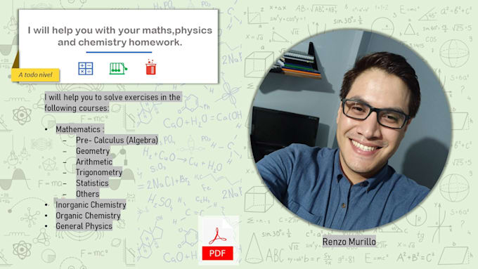 help you with your school math,chemistry and physics tasks