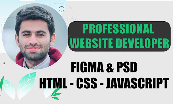 Develop website from figma and psd to html css javascript by ...