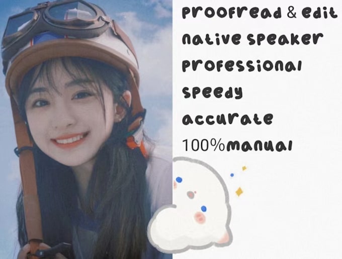 provide chinese proofread and editing
