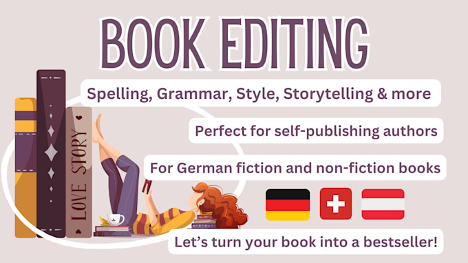 proofread and edit your german novel