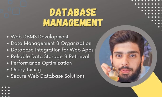 develop your web based database management system