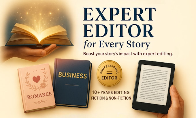 professionally proofread and line edit your novel, book and ebook