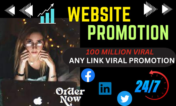 promote your website, amazon, cbd, crypto, product, ebay, any link