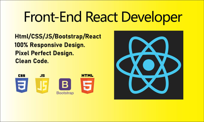 Do front end development using html, css, js, react by Mominnadeem | Fiverr