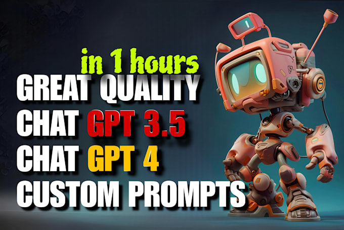 Do Custom Chat Gpt Prompt For Openai Chat Gpt By Heres Sanjay Fiverr Do Custom Chat Gpt Prompt For Openai Chat Gpt By Heres Sanjay Fiverr