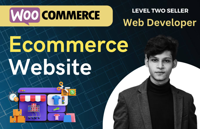 build wordpress ecommerce website with woocommerce