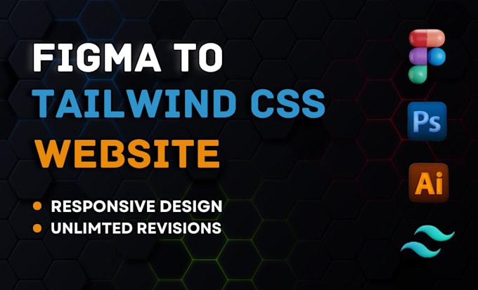 Convert figma to tailwind css, psd, xd to html responsive tailwind css ...